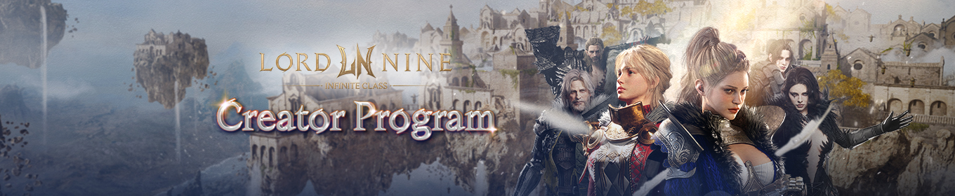LORDNINE Creator Program